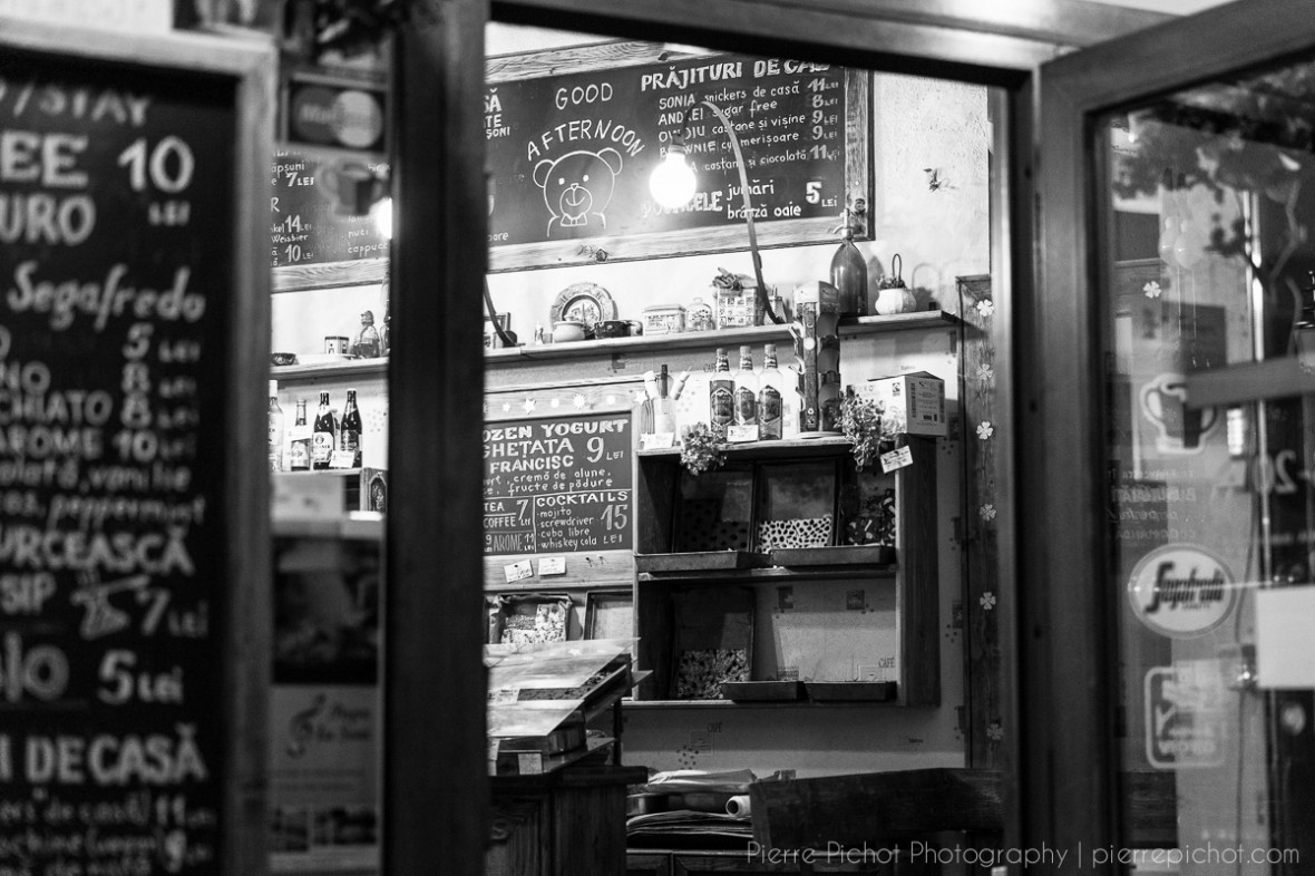 Cafeneaua Francesca, one of the best places in Cluj for artisanal cakes and chocolate. Cluj-Napoca, Romania.