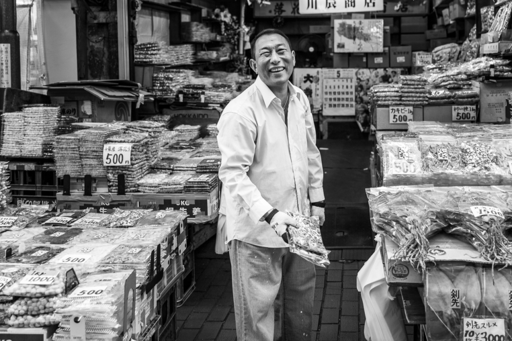 Ameyoko shopping street, Taito ward, Tokyo, Japan.