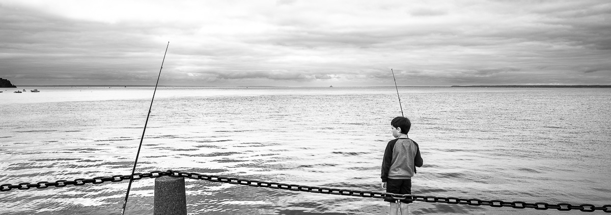 Young fisherman. Cancale, Bretagne/Brittany, France, 2016.