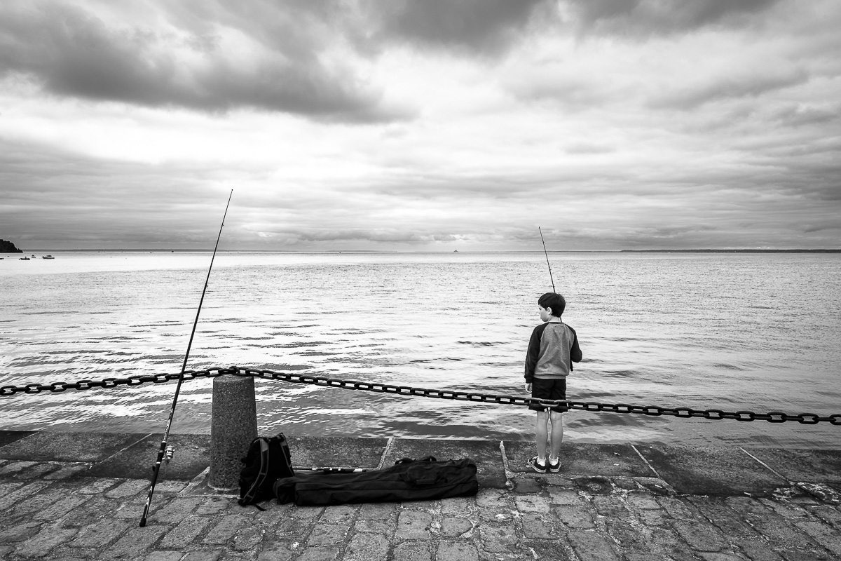 Young fisherman. Cancale, Bretagne/Brittany, France, 2016.