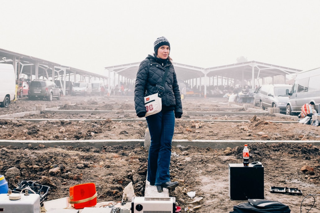 Oser flea market. Cluj-Napoca, Romania, 2016.