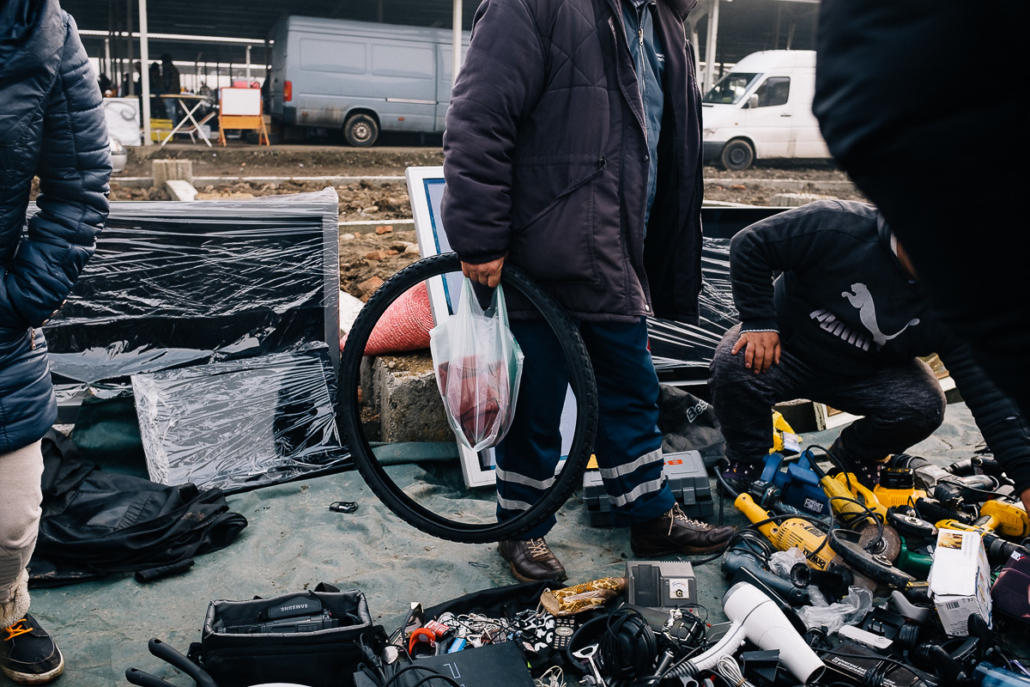 Oser flea market. Cluj-Napoca, Romania, 2016.