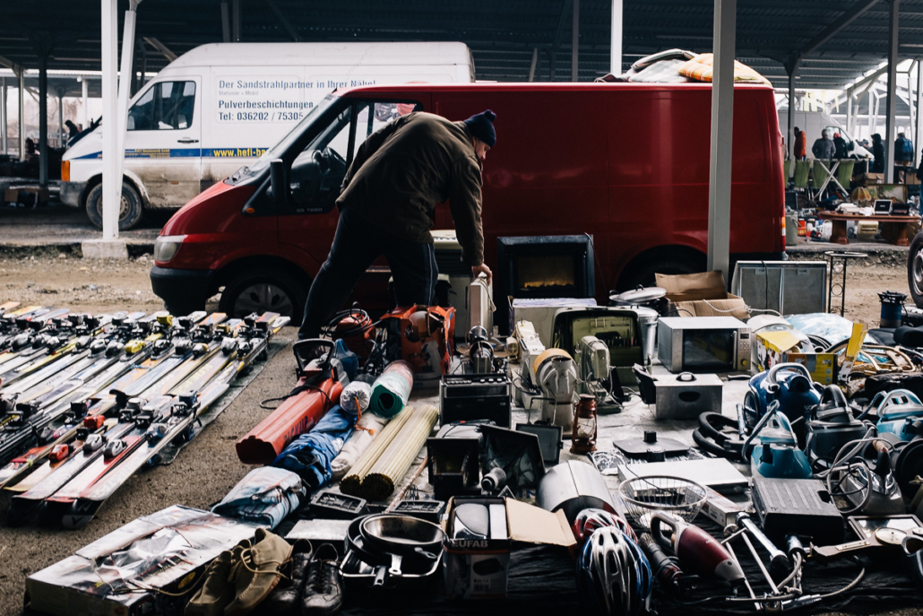 Oser flea market. Cluj-Napoca, Romania, 2016.