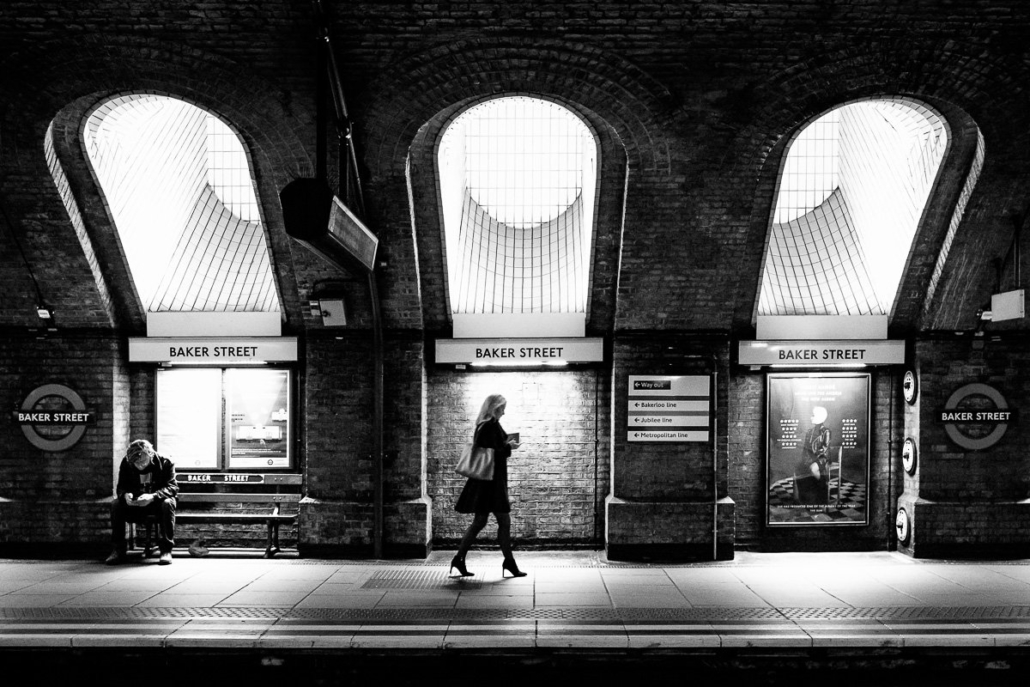 Baker Street Underground station. London, Great Britain, 2016.