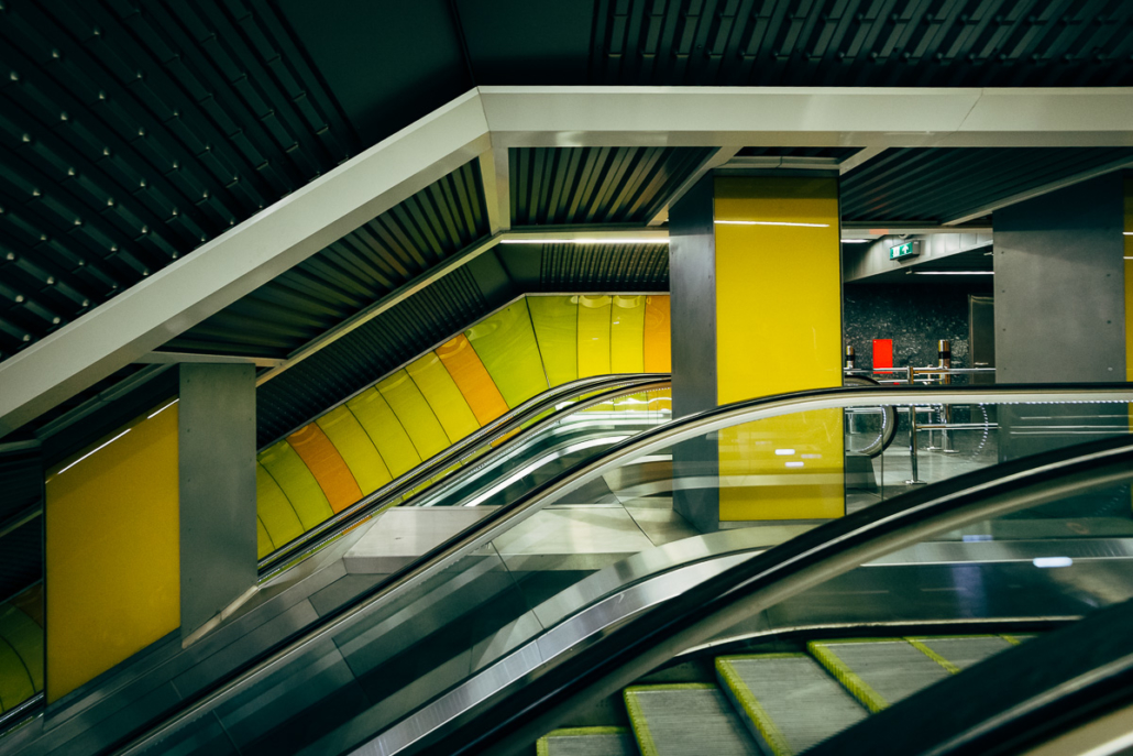 Kalvin Ter station. Budapest, Hungary, 2016.