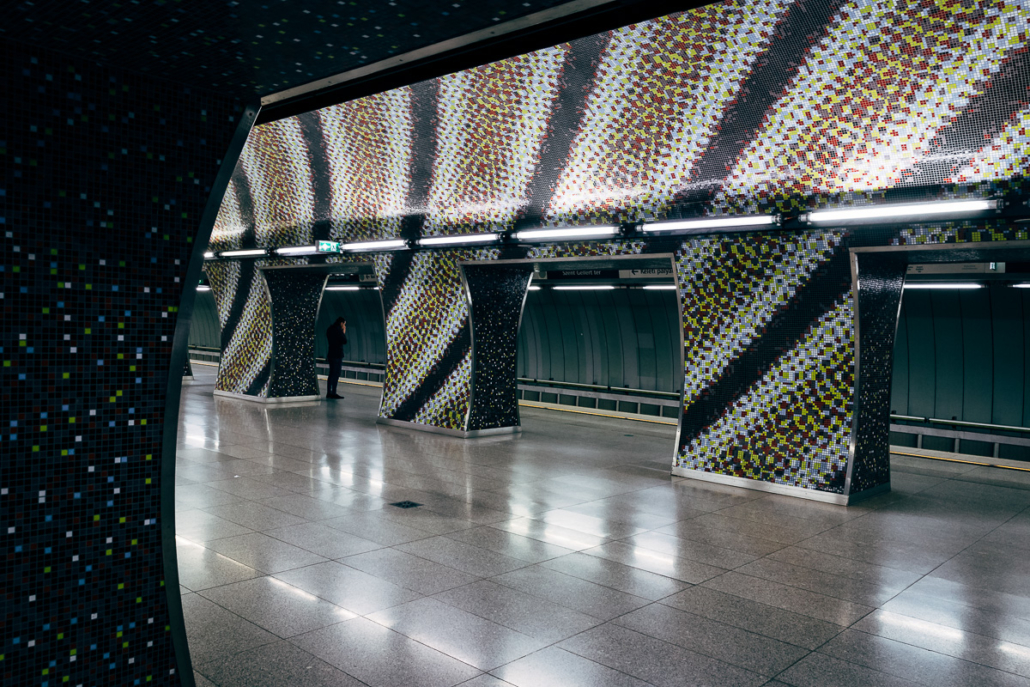 Szent Gellert Ter station. Budapest, Hungary, 2016.