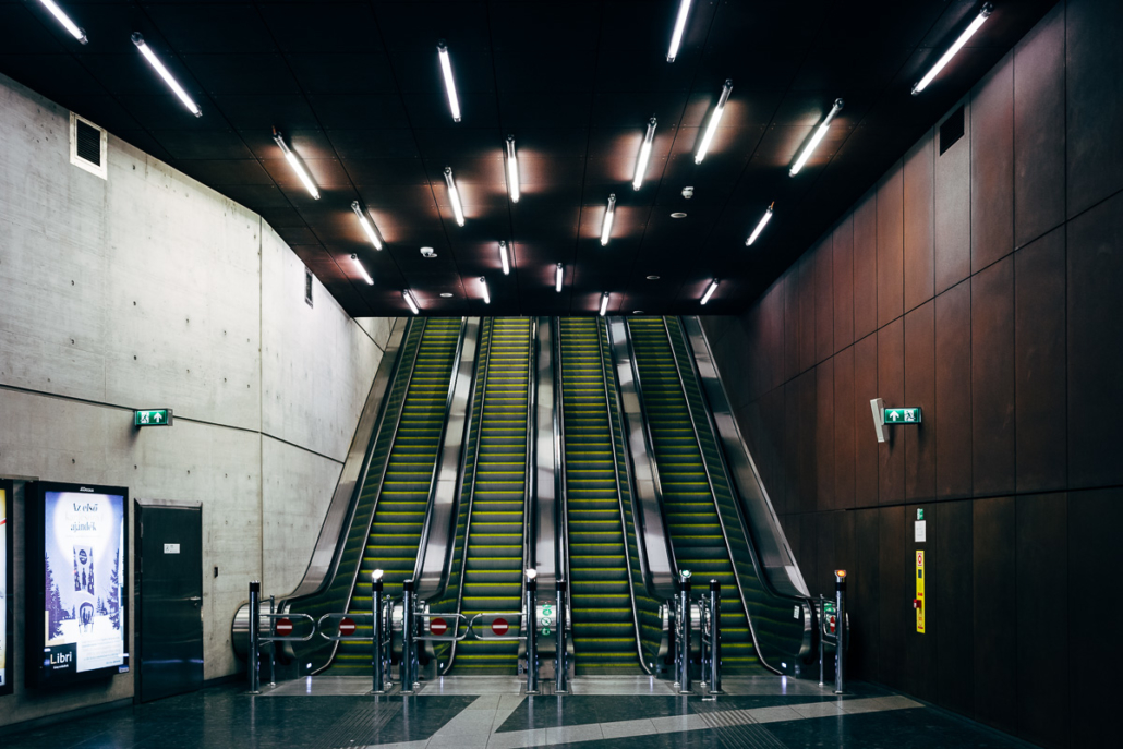 Szent Gellert Ter station. Budapest, Hungary, 2016.