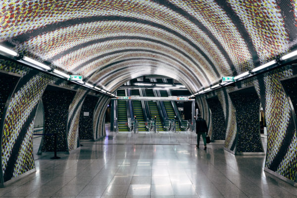 Szent Gellert Ter station. Budapest, Hungary, 2016.