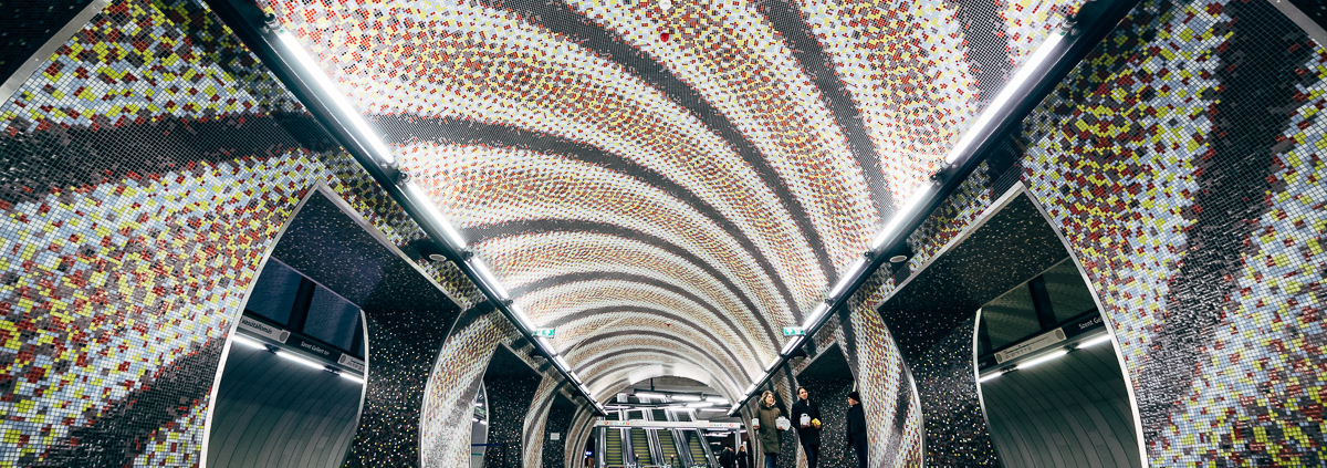 Szent Gellert Ter station. Budapest, Hungary, 2016.