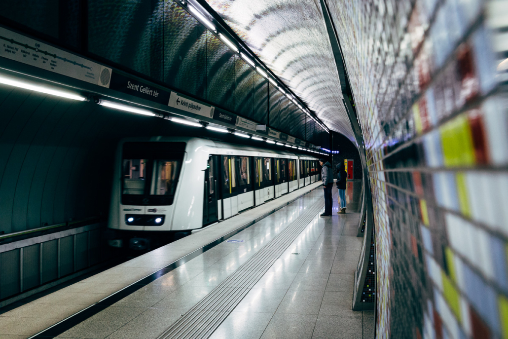 Szent Gellert Ter station. Budapest, Hungary, 2016.