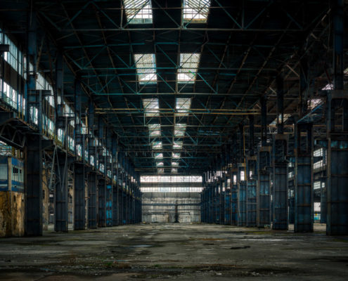 The forgotten factory. Cluj-Napoca, Romania, 2017.