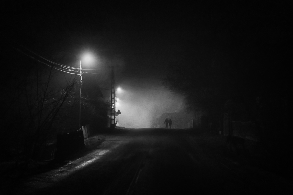 A Noir Christmas. Harghita, Romania, 2017, December 25th.