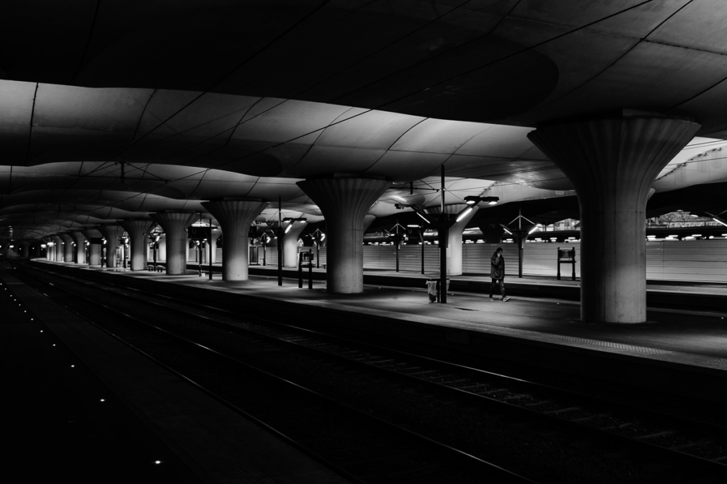 Strangers in the Dark XXVII - Austerlitz train station. Paris, France, 2018.