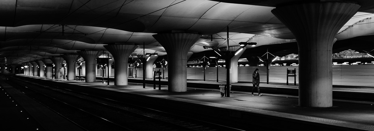 Strangers in the Dark XXVII - Austerlitz train station. Paris, France, 2018.