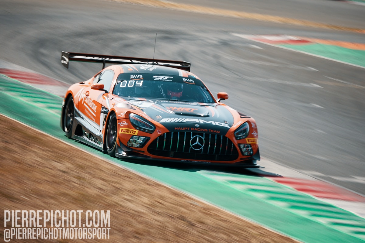 Mercedes AMG GT3 Evo - HRT- Maro Engel + Luca Stolz